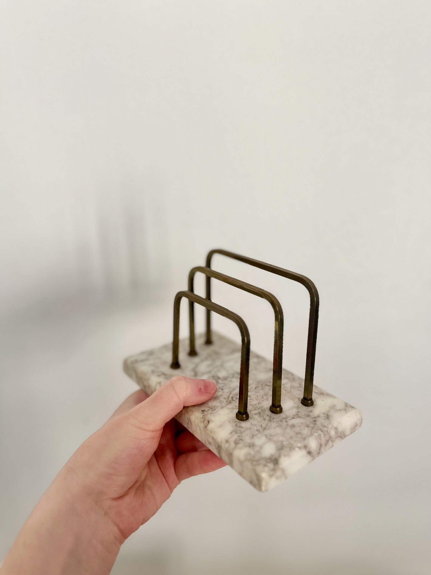 Vintage Marble Desk Accessory Set