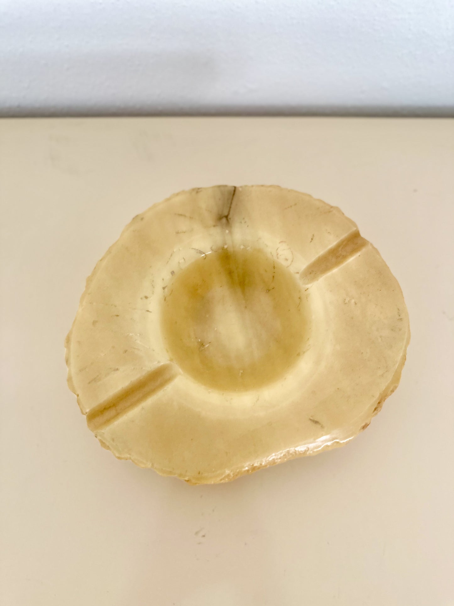 1970s Italian Alabaster Ashtray
