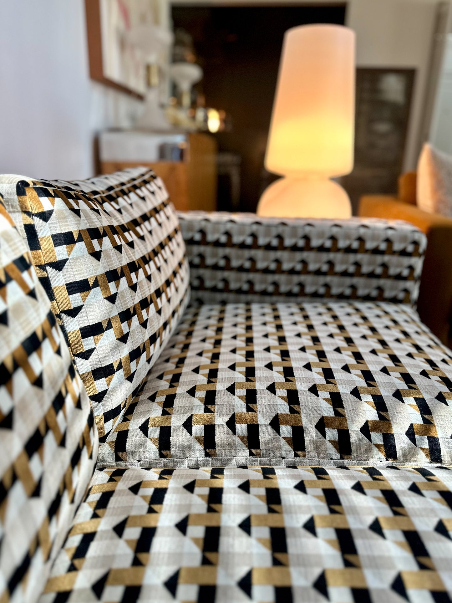 1970s Milo Baughman for Thayer Coggin Loveseat in New Kirkby Piccadilly