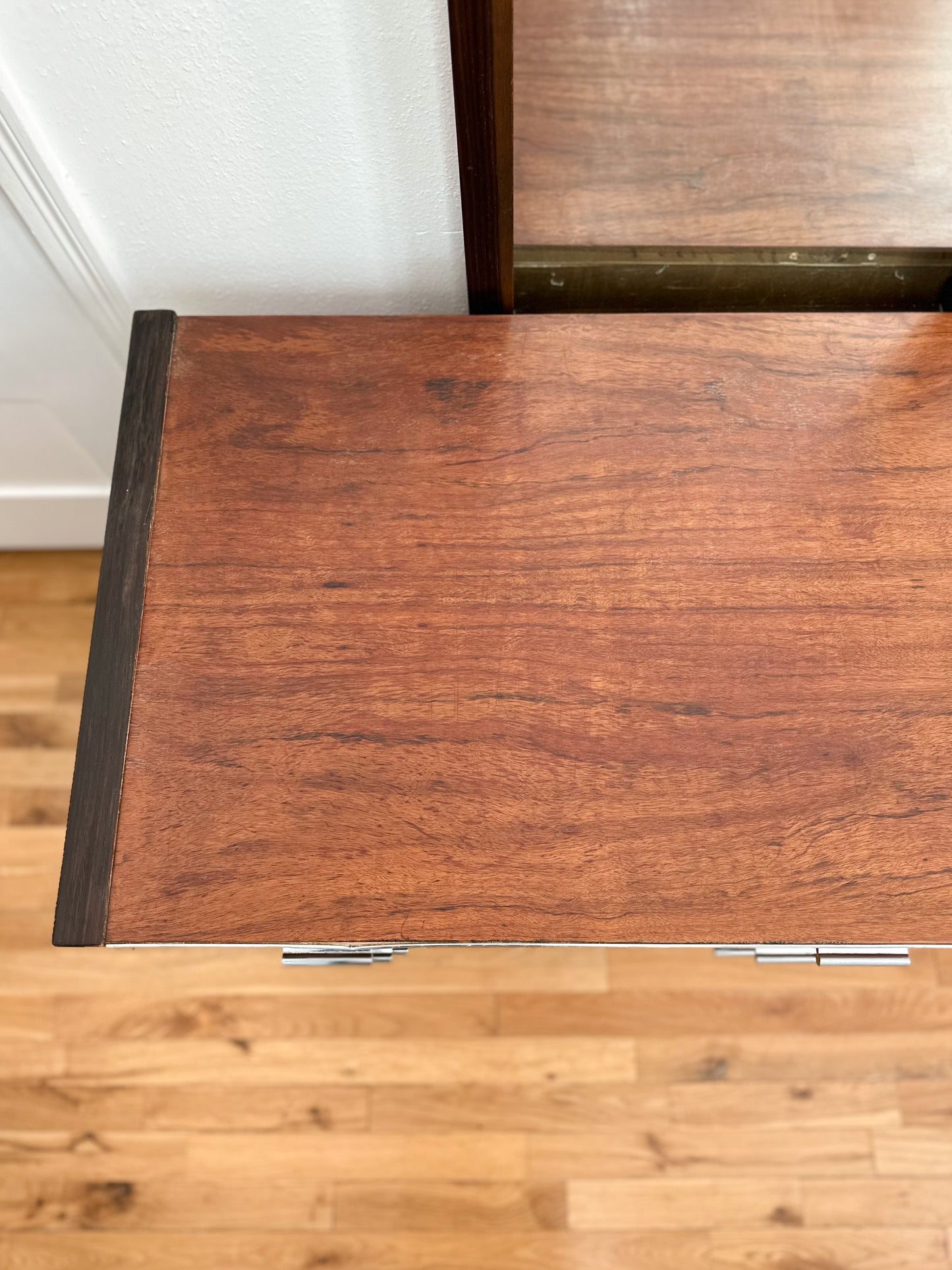 1960’s Rosewood, Lucite and Chrome Dresser From Modernage Furniture Company
