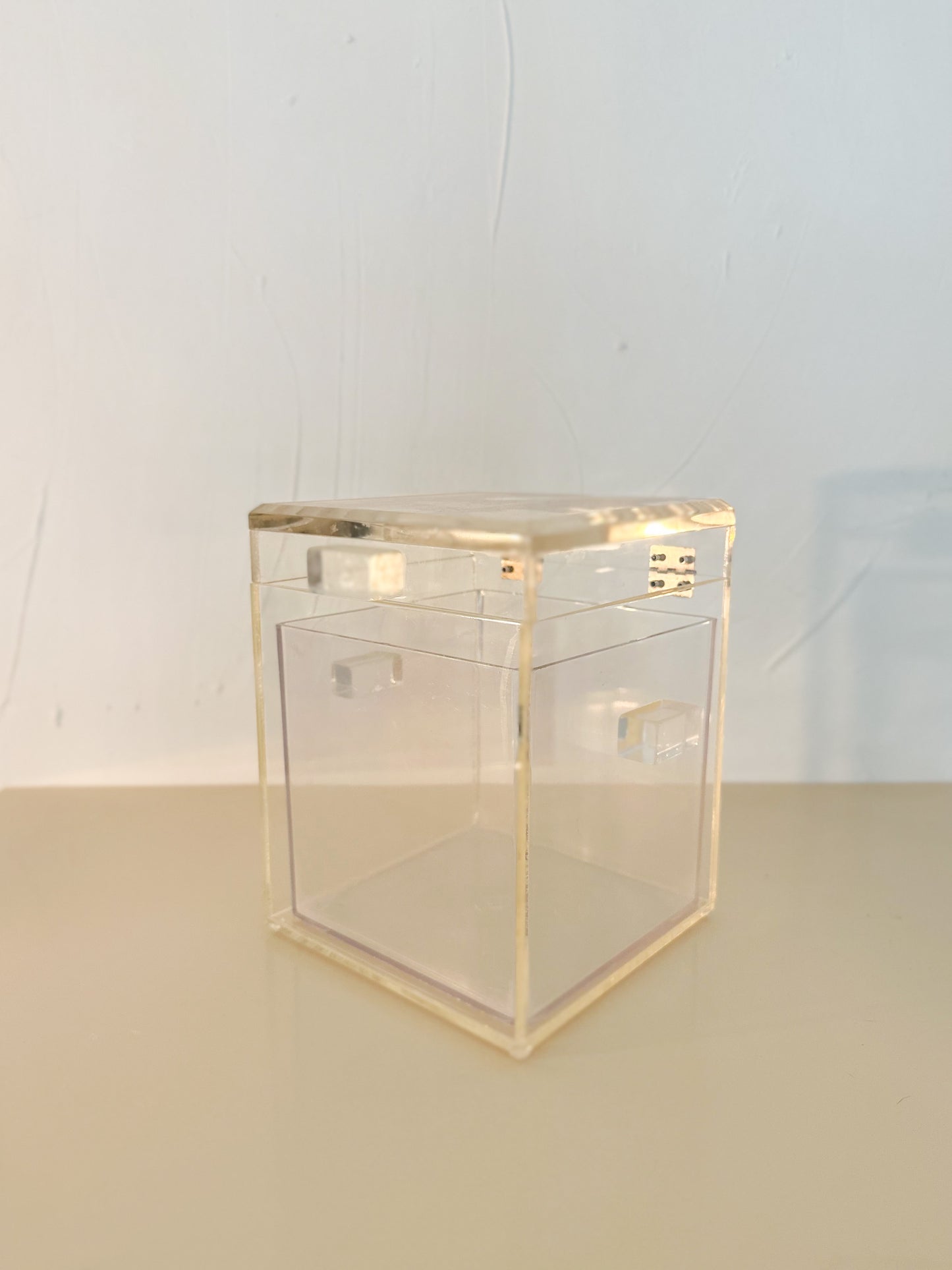 1970s Lucite Ice Bucket
