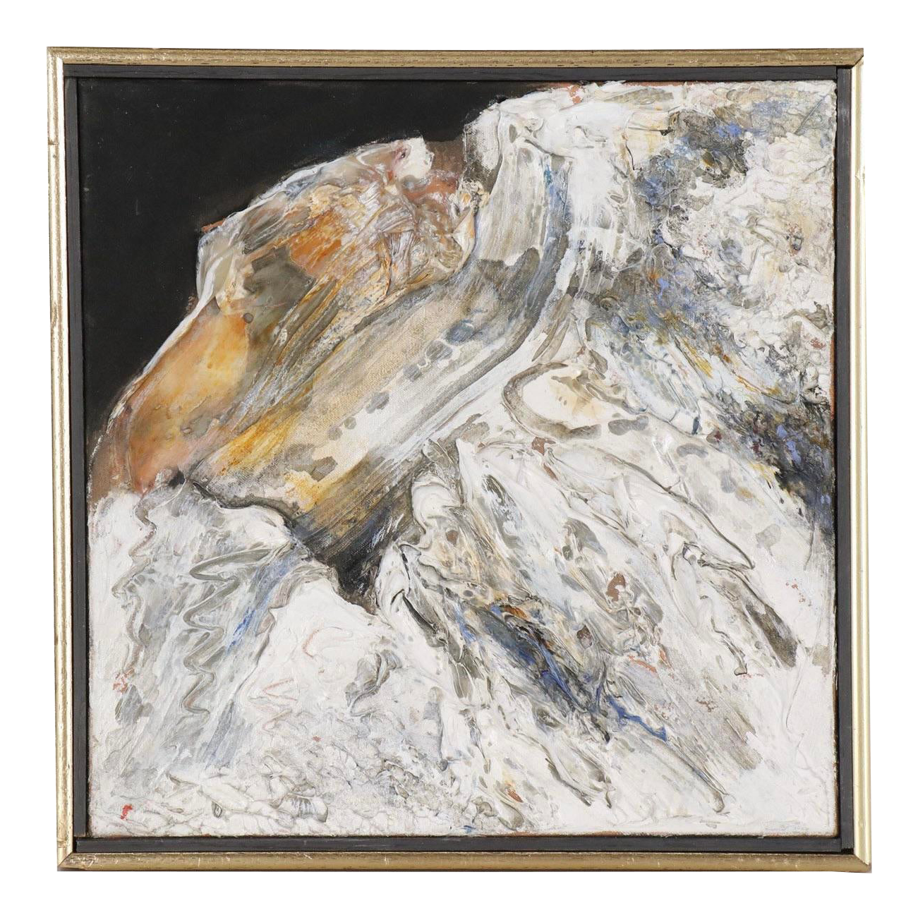 1995 “Leadville 34” Contemporary Abstract Oil Painting, Framed