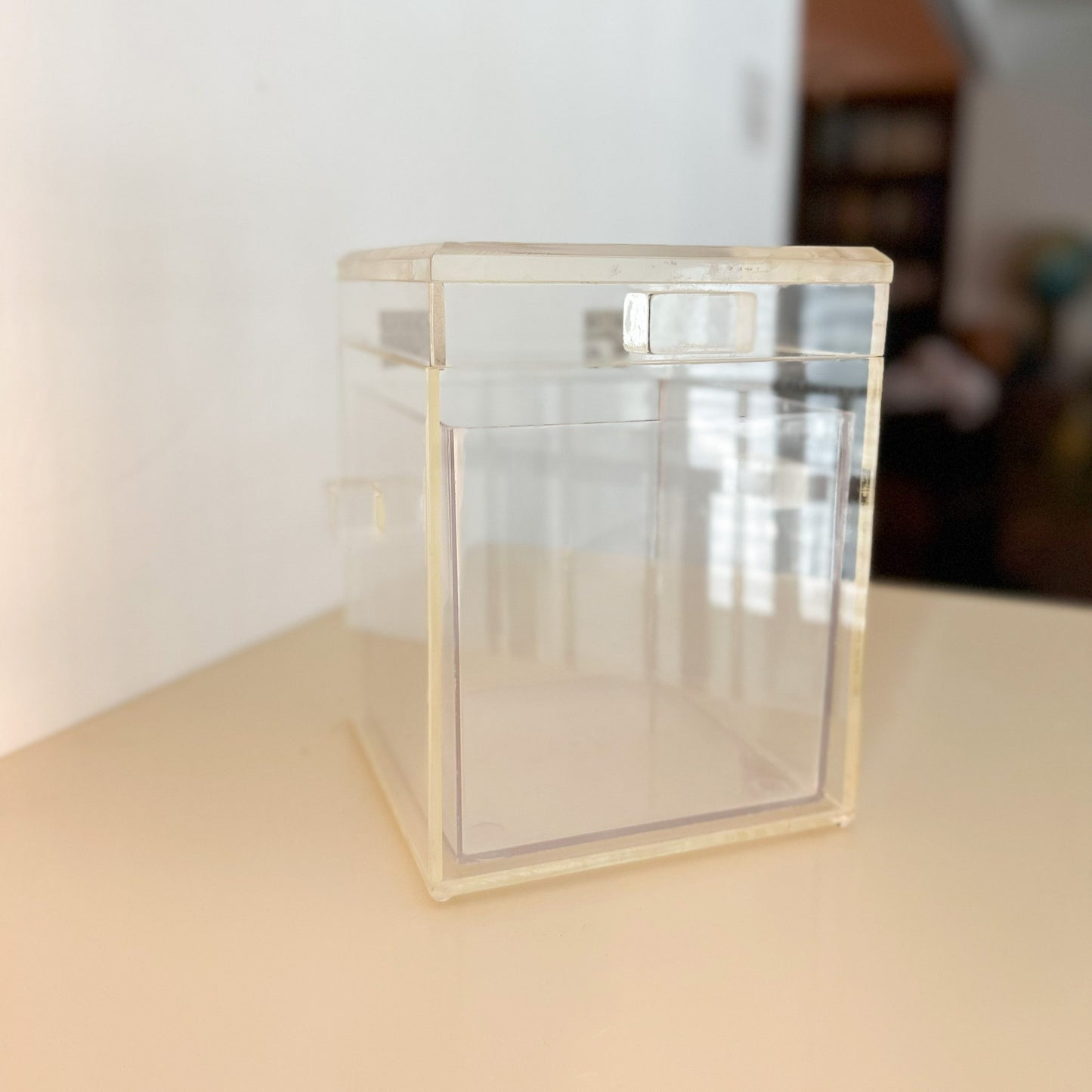 1970s Lucite Ice Bucket