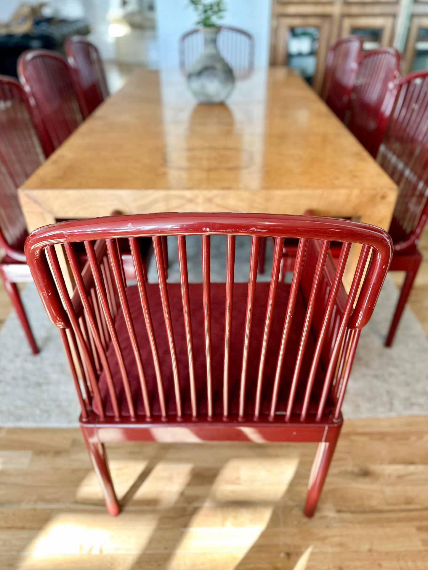 1980s Davis Allen for Stendig Dining Chairs - set of 8