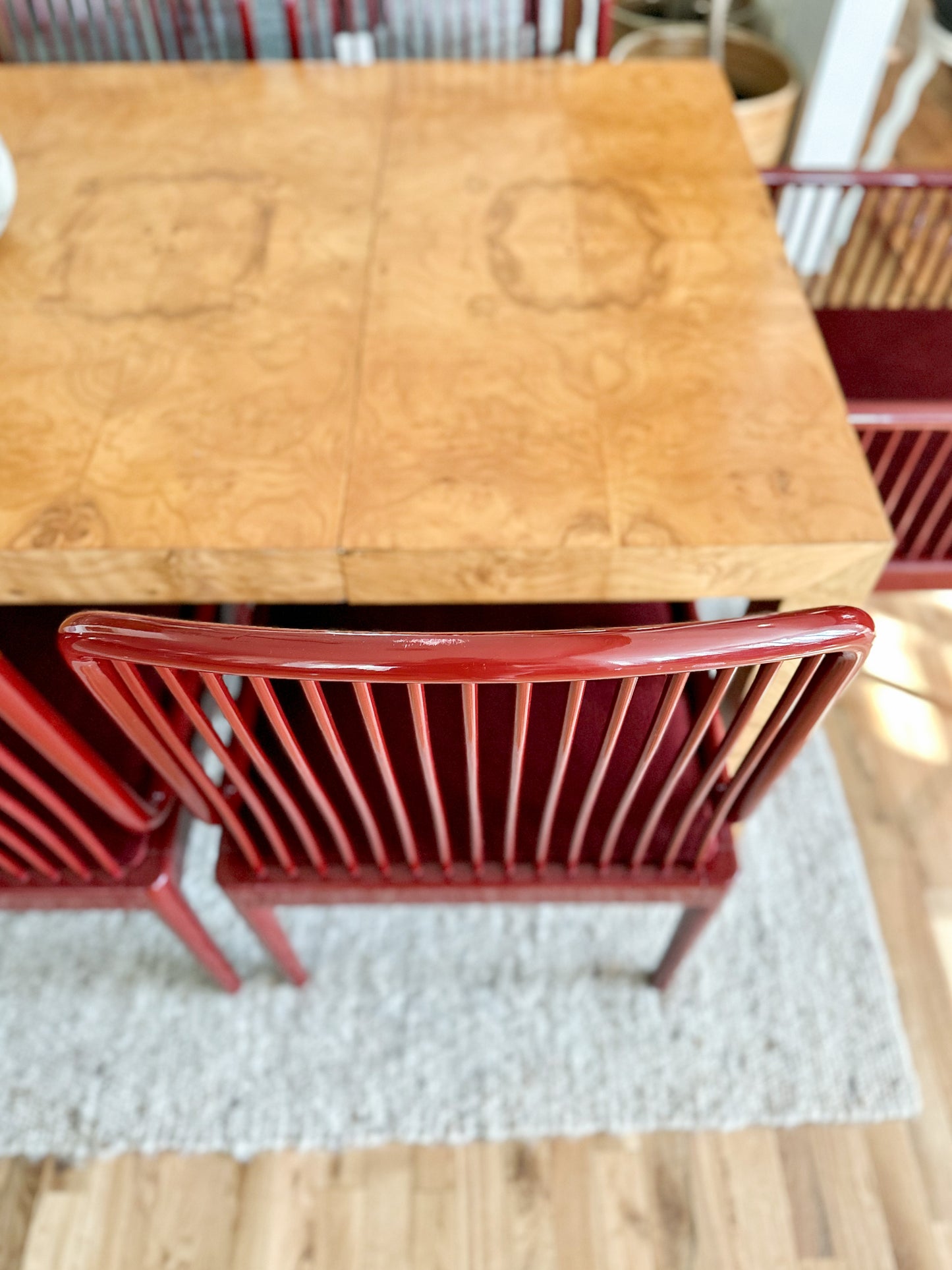 1980s Davis Allen for Stendig Dining Chairs - set of 8