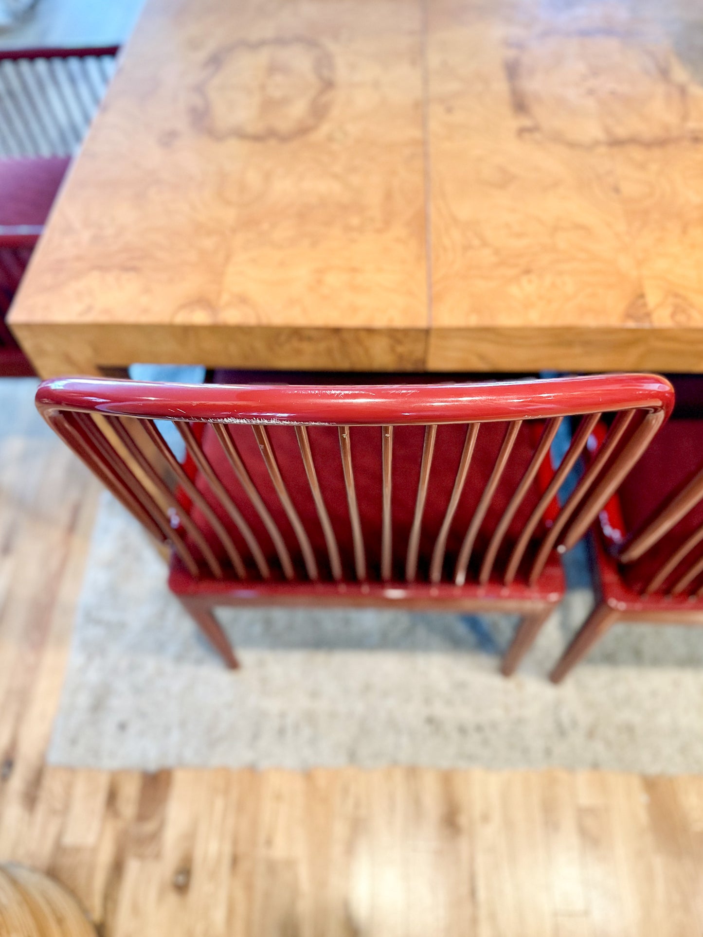 1980s Davis Allen for Stendig Dining Chairs - set of 8