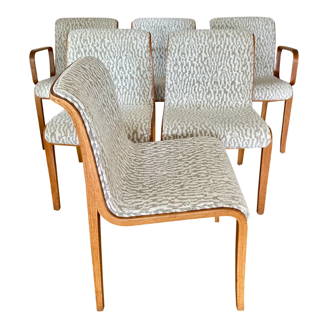 1976 Bill Stephens for Knoll Dining Chairs - Set of 6