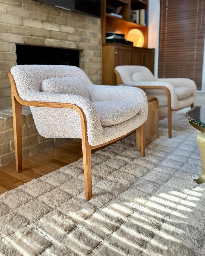 1981 Knoll Lounge Chairs by Bill Stephens - a pair