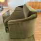 1960s 9ft Olive Mid-Century Modern Sofa