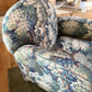 1980s Reupholstered Art Deco Style Club Chairs - a pair