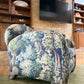 1980s Reupholstered Art Deco Style Club Chairs - a pair