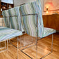 1970s Milo Baughman for Thayer Coggin 'Thin Line' Dining Chairs - Set of 6