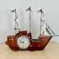 1960s Ship Clock and Night Light by United Clock Corp