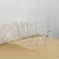 Large Vintage Lucite Clamshell Bowl