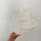 Large Vintage Lucite Clamshell Bowl