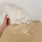 Large Vintage Lucite Clamshell Bowl