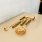 1970s Faux Bamboo 4-Piece Bar Tool Set
