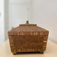 1980s Maitland Smith Resin Box with Brass Details