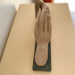1980s Composite Hand Sculptures / Bookends