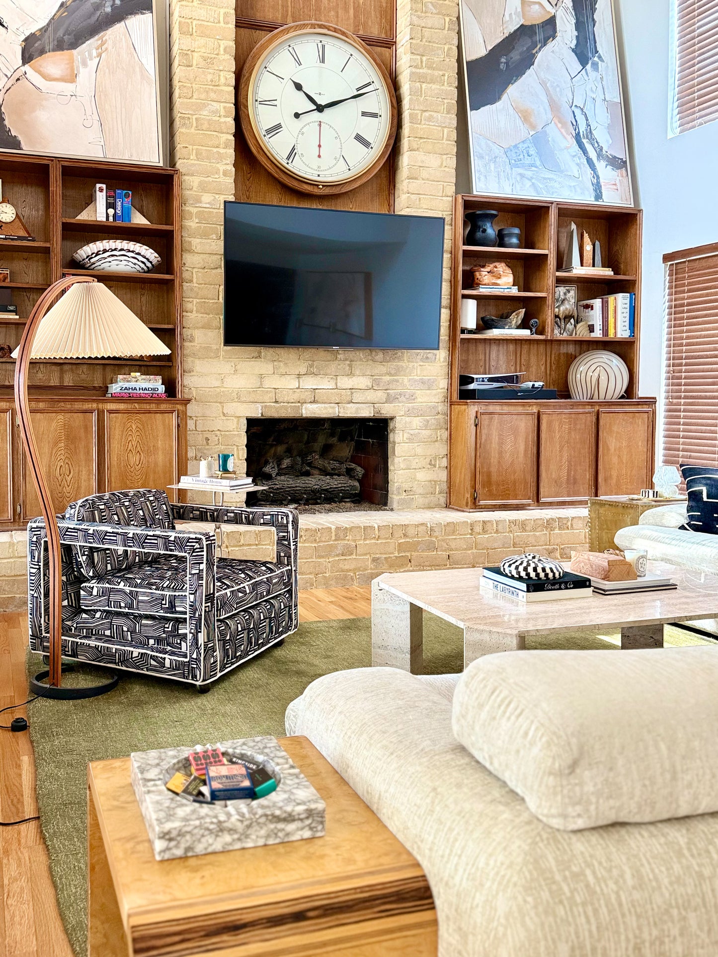 1970s Uncommon Cube Lounge Chair by Bernhardt Flair