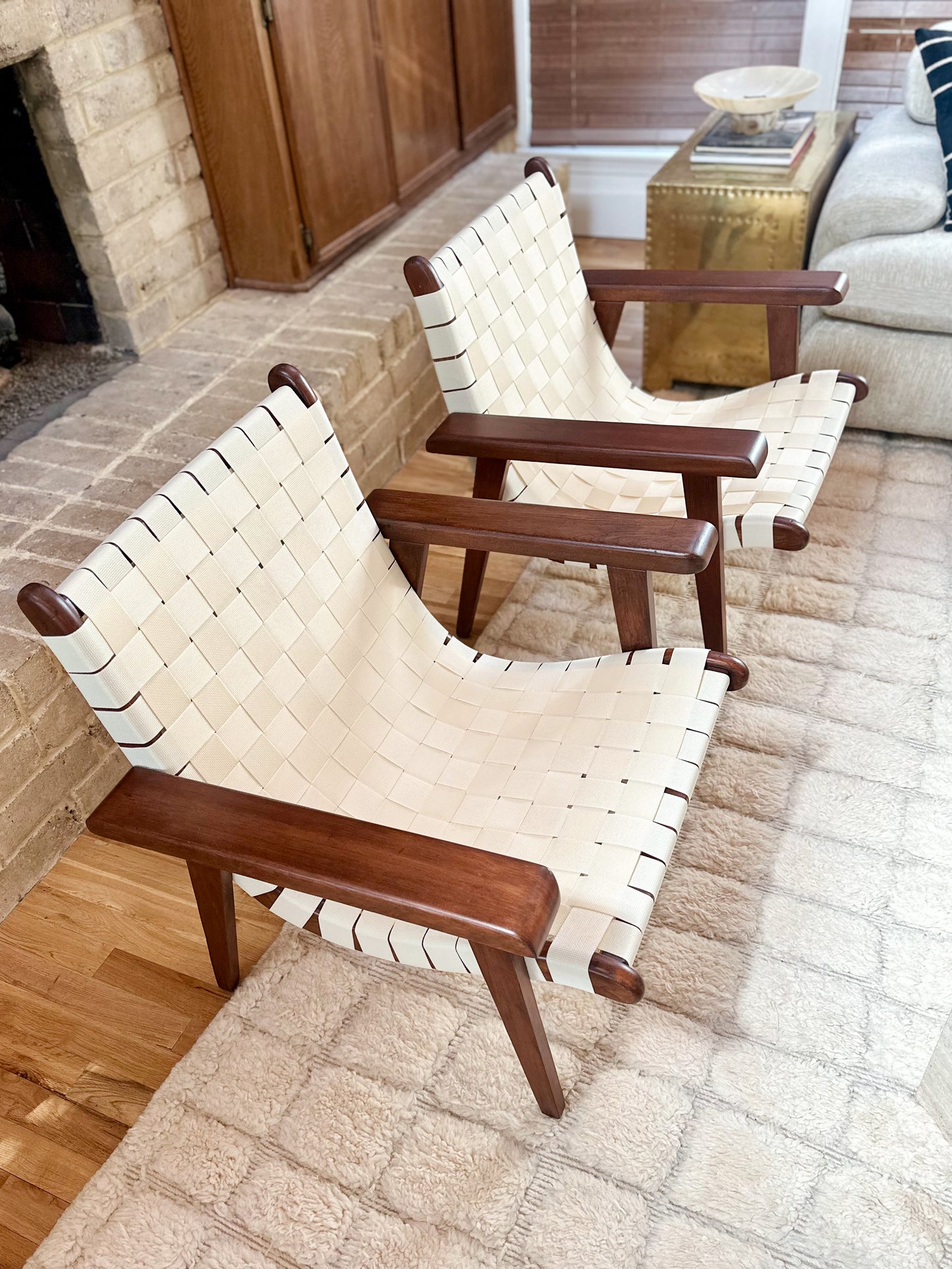 1950s 'San Miguelito' Arm Chairs by Michael Van Beuren for Domus - a pair