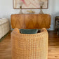 1970s Sculptural Wicker Lounge Chair by Founders