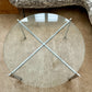 1970s Round Glass and Chrome Coffee Table by Milo Baughman