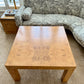 1970s Burlwood Cocktail Table