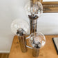1960s Atomic Style Chrome Table Lamp