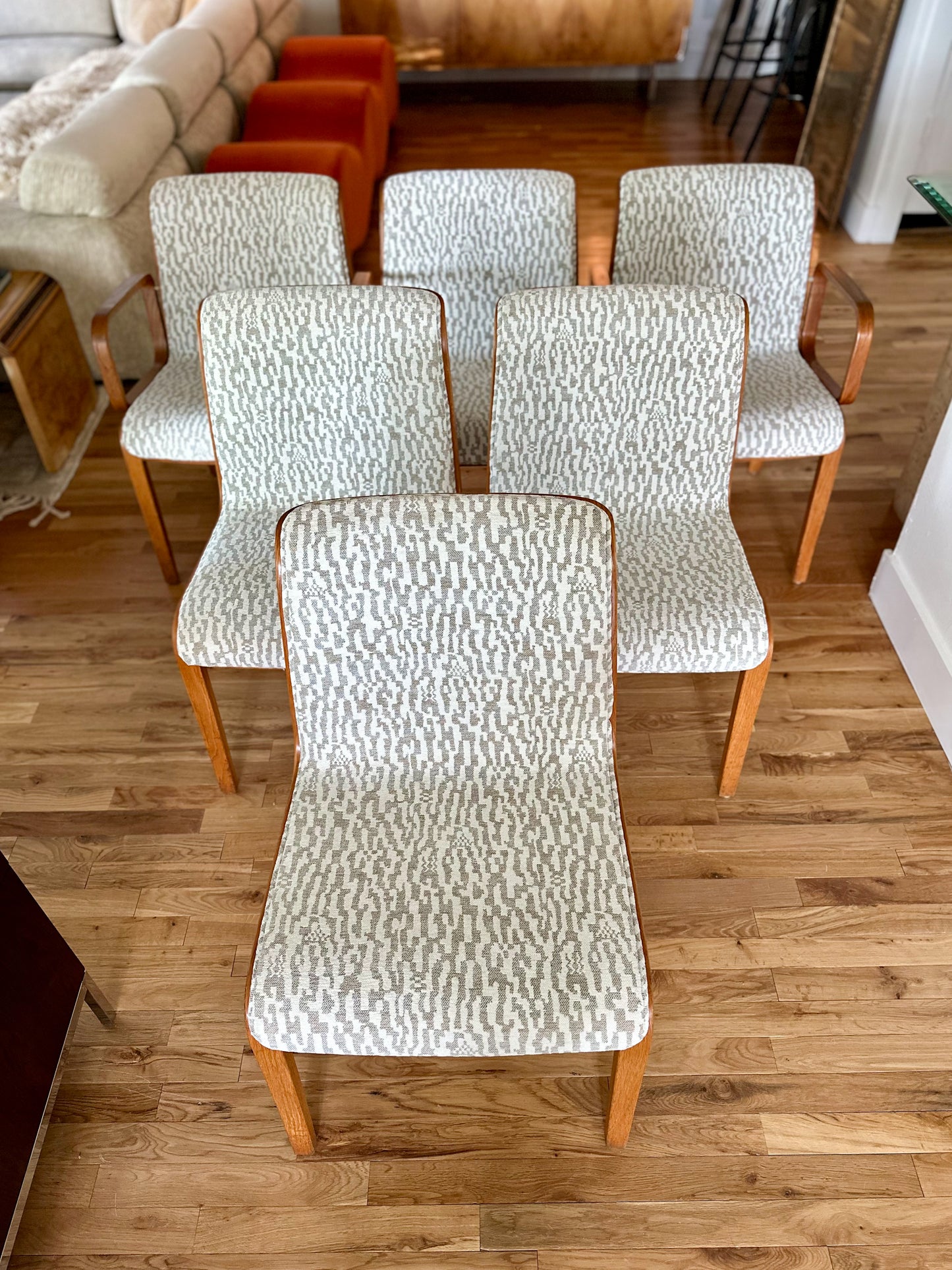 1976 Bill Stephens for Knoll Dining Chairs - Set of 6