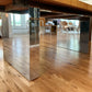 1970s Oak Herringbone Dining Table by Thayer Coggin
