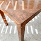 1980's Copper Wrapped Parsons Style Desk, Studio Made