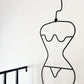 1980s Postmodern Female Figure Valet by Laurids Lonborg for Ikea