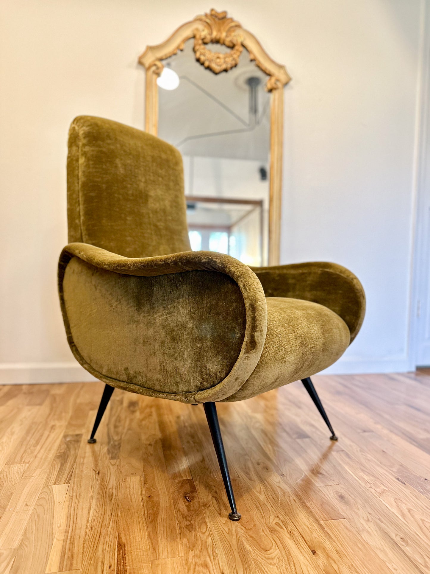 1950s Italian Marco Zanuso 'Lady Chair'