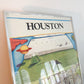 1983 "A Houstonian's View of the Rest of the World" Framed Poster