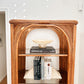 1970's Bent Bamboo étagère With Smoked Glass Shelves