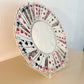 Handpainted Deck of Cards Ceramic Serving Platter