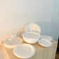1970s “Picboll” Picnic Set in the Style of Guzzini, Service for 6