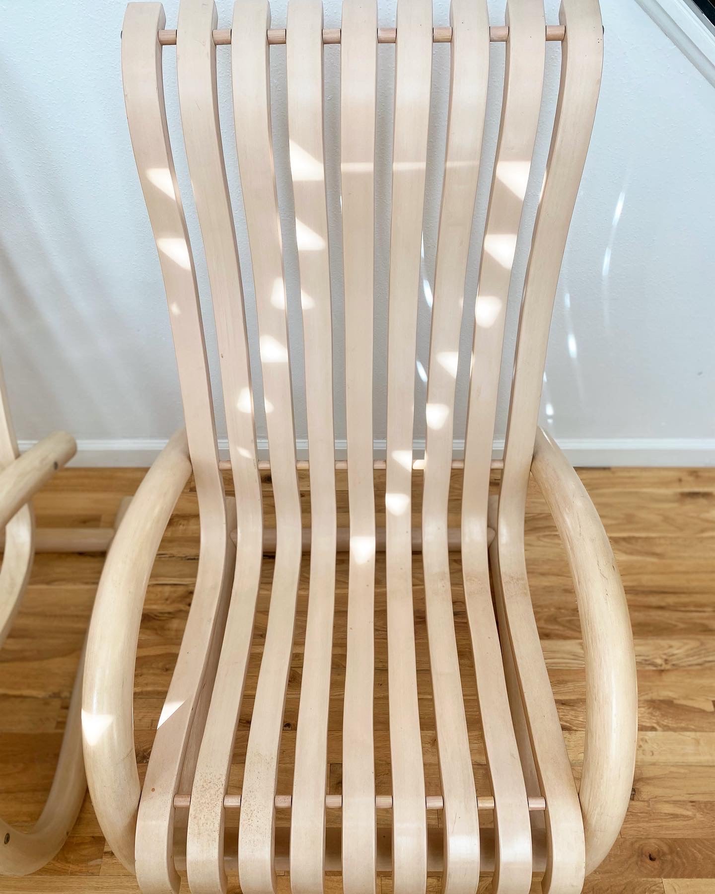 1970’s Scandinavian Slatted Bentwood Rocker