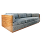 1970s Bernhardt "Flair Division" Walnut Cased Sofa