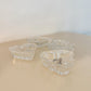 Crystal Card Suit Ashtrays / Ring Holders - Set of 4
