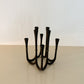 1960s MCM Danish Dansk Iron Candelabra