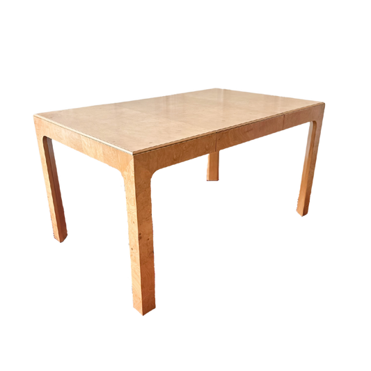 1980s Henredon 'Scene Two' Burlwood Table