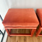 1978 Milo Baughman for Thayer Coggin Ottomans - a pair
