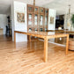 1980s Henredon 'Scene Two' Burlwood Extendable Dining Table