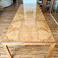 1980s Henredon 'Scene Two' Burlwood Extendable Dining Table