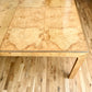1980s Henredon 'Scene Two' Burlwood Extendable Dining Table