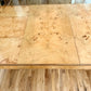 1980s Henredon 'Scene Two' Burlwood Extendable Dining Table