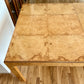 1980s Henredon 'Scene Two' Burlwood Extendable Dining Table