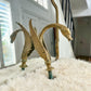 Vintage Sherle Wagner Brass Swan Tub Spout